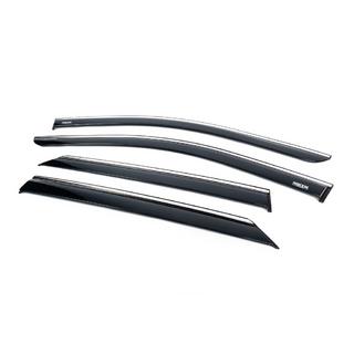 Deflectores de ventana con moldura cromada (4 uds, Niken) Hyundai Ioniq 5 2021- foto 2