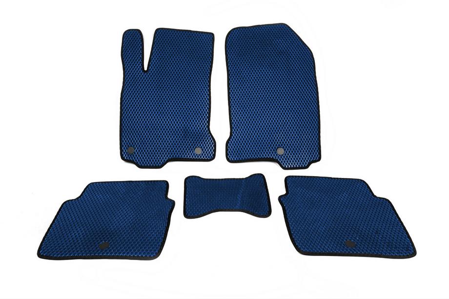 Renault Latitude 2010-2015 Alfombrillas EVA (Azul) Image