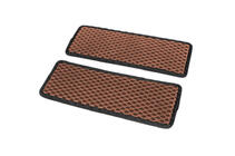 Renault Master 2011-2023 Alfombrillas para umbral de puerta (2 uds, EVA, Marrón) foto 2