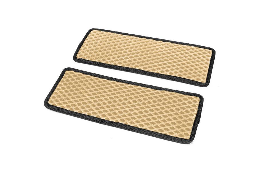 Renault Master 2011-2023 Alfombrillas para umbral (2 uds, EVA, Beige) Foto 2