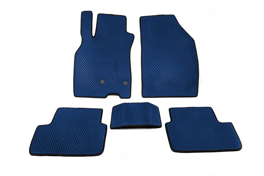 Renault Fluence 2009-2016 Alfombrillas EVA (Azul) Image