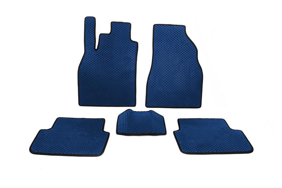 Renault Megane II 2004-2009 Alfombrillas EVA (Azul) Image