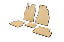 Renault Megane II 2004-2009 Alfombrillas EVA (Beige) foto 2