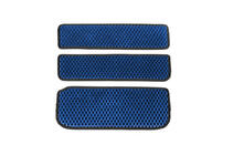 Opel Vivaro 2001–2015 Alfombrillas para umbral de puerta EVA (3 uds, Azul) foto 1