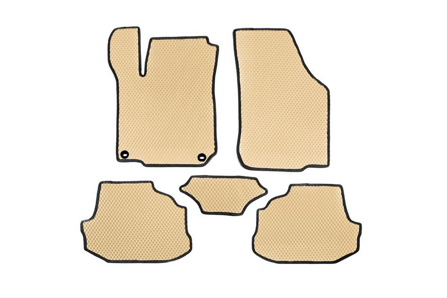 Skoda Octavia I Tour A4 1996-2010 Alfombrillas EVA (Beige) Image