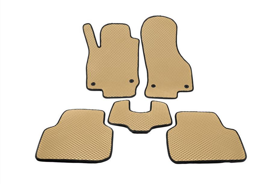 Skoda Octavia IV A8 2020- Alfombrillas EVA (Beige) Image