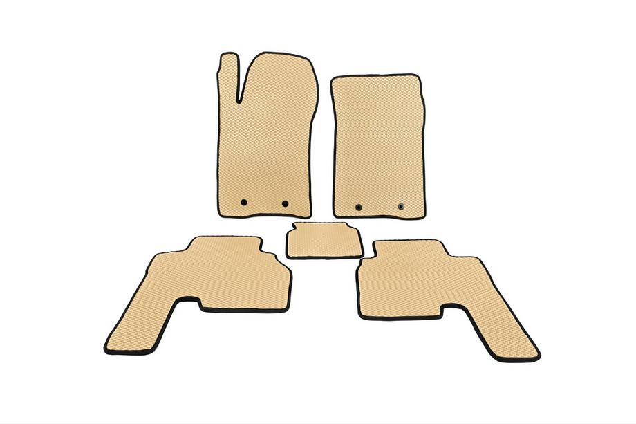 SsangYong Action 2005-2018 Alfombrillas EVA (2005-2011, Beige) Image