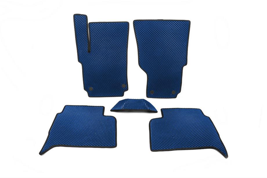 Volkswagen Amarok 2010-2022 Alfombrillas EVA (Azul) Image