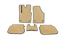 Volkswagen Caddy 2010-2015 Alfombrillas EVA (Beige) foto 3
