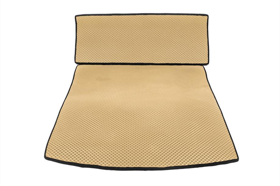 Volkswagen Caddy 2010-2015 Alfombrilla de maletero V1 MAXI (EVA, Beige) Image