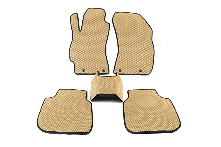 Subaru Outback 2014-2019 Alfombrillas EVA (Beige) Image