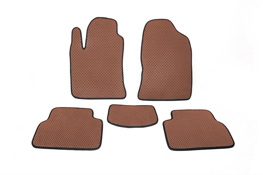 Toyota Avensis 2003-2009 Alfombrillas EVA (Marrón) Image