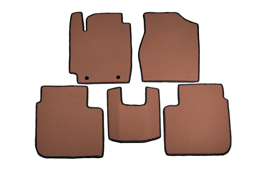 Toyota Camry 2001-2006 Alfombrillas EVA (Marrón) Image