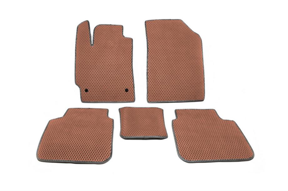Toyota Camry 2006-2011 Alfombrillas EVA (Marrón) Image