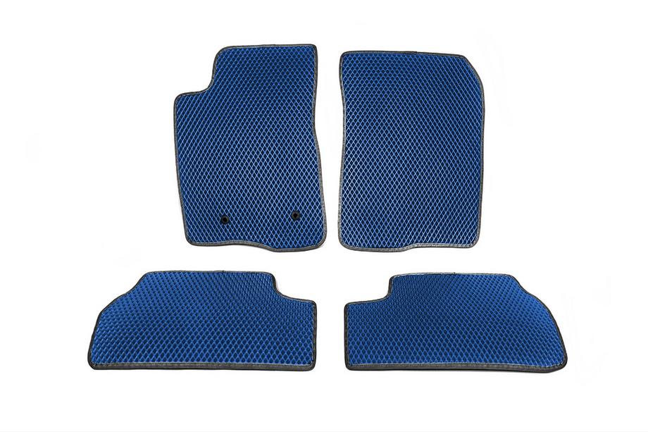 Toyota Corolla Verso 2004-2009 Alfombrillas EVA (Azul) Image
