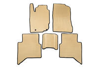 Toyota Hilux 2006-2015 Alfombrillas EVA V1 (Beige) foto 1