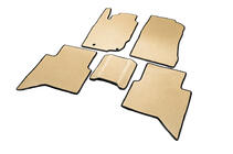 Toyota Hilux 2006-2015 Alfombrillas EVA V1 (Beige) foto 2
