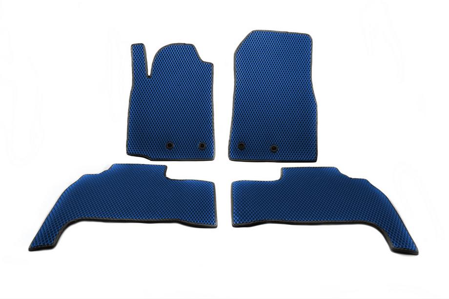 Toyota Land Cruiser 200 2007-2021 Alfombrillas EVA (2012-2021, Azul) Image