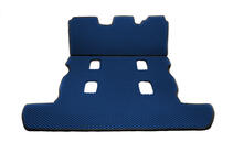 Lexus LX570/450d 2008-2022 Alfombrilla de maletero 2 uds (EVA, 7 plazas, Azul) foto 1