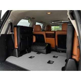Alfombrilla de maletero 2 uds (EVA, 7 plazas, Gris) Toyota Land Cruiser 200 2007-2021 foto 1