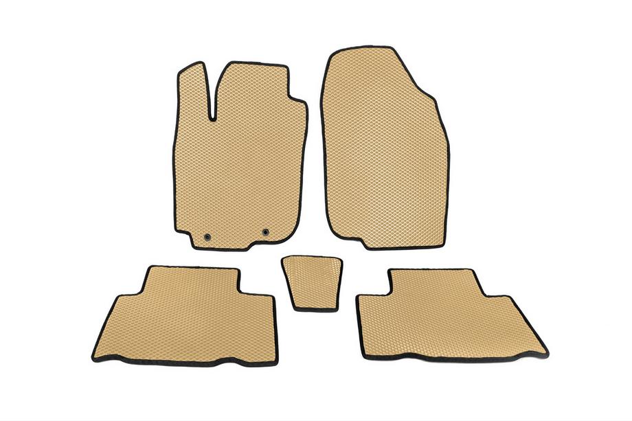 Toyota Rav 4 2006-2013 Alfombrillas EVA (Beige) Image