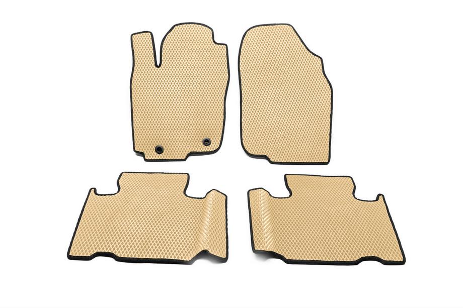 Toyota Rav 4 2013-2018 Alfombrillas EVA (Beige) Image
