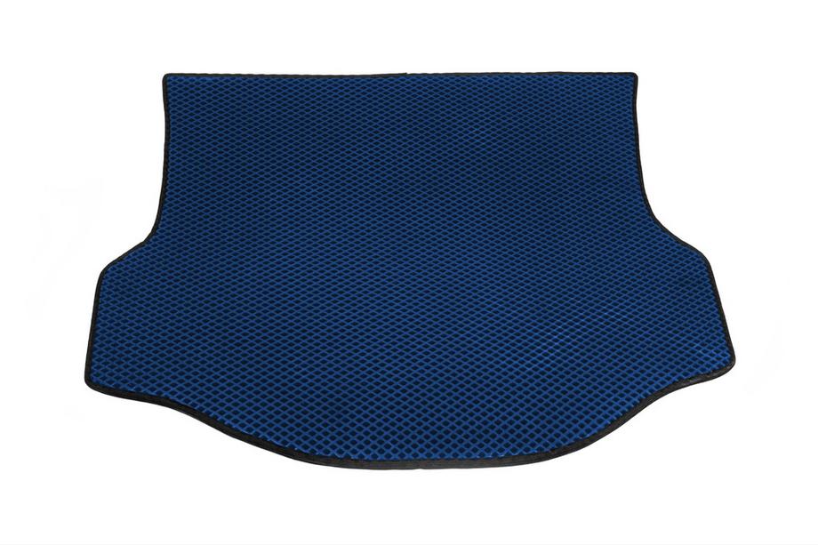 Toyota Rav 4 2013-2018 Alfombrilla de maletero con hueco para rueda de repuesto (EVA, Azul) Foto 1