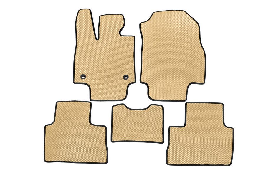 Toyota Rav 4 2019–2025 Alfombrillas EVA Transmisión Automática (Beige) Image
