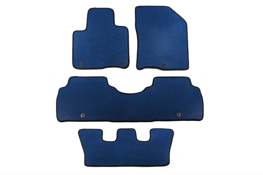 Kia Sorento IV MQ4 2020- Alfombrillas EVA (7 plazas, Hibrid, Azul) Image