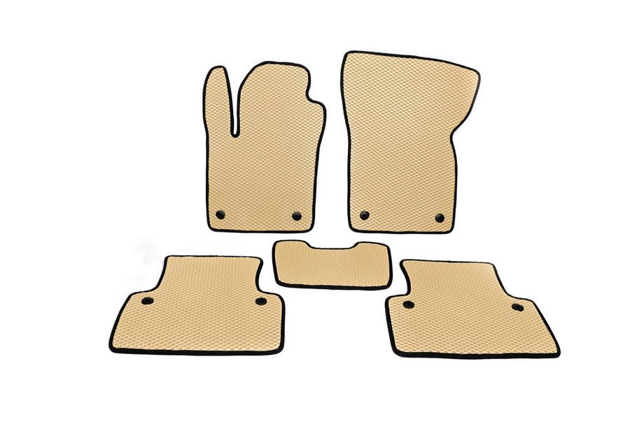 Volvo S40 2004-2012 Alfombrillas EVA (Beige) Image