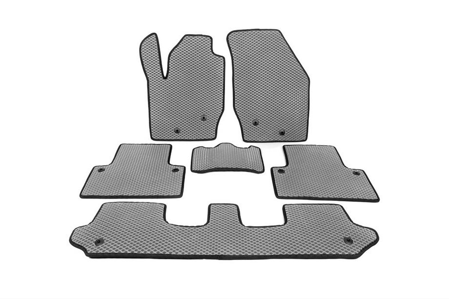 Volvo XC90 2002-2014 Alfombrillas EVA Gris Image