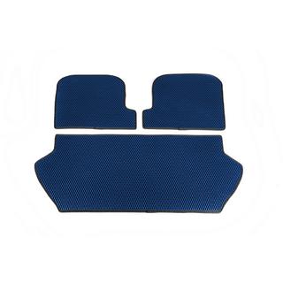 Alfombrilla de maletero de 3 piezas (EVA, Azul) Volvo XC90 2002-2014 foto 1