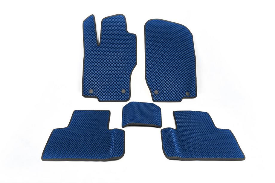 Mercedes GL class X164 2006-2012 Alfombrillas EVA (5 plazas, Azul) Image