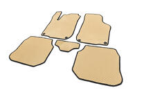 Volkswagen Golf 4 1997-2006 Alfombrillas EVA (Beige) foto 2