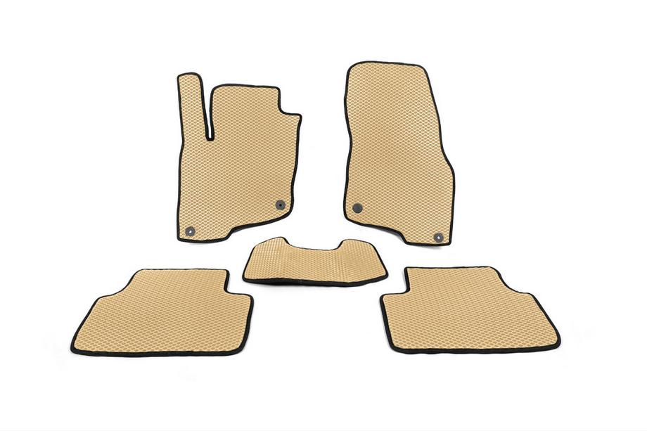 Volkswagen E-Tharu 2020- Alfombrillas EVA (Beige) Image