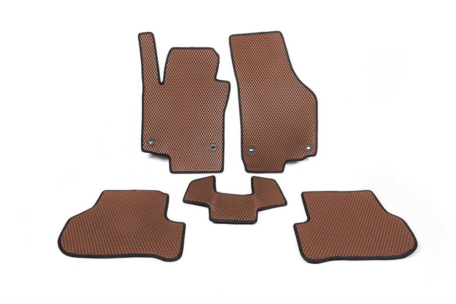 Volkswagen Jetta 2006-2011 Alfombrillas EVA (Marrón) Image
