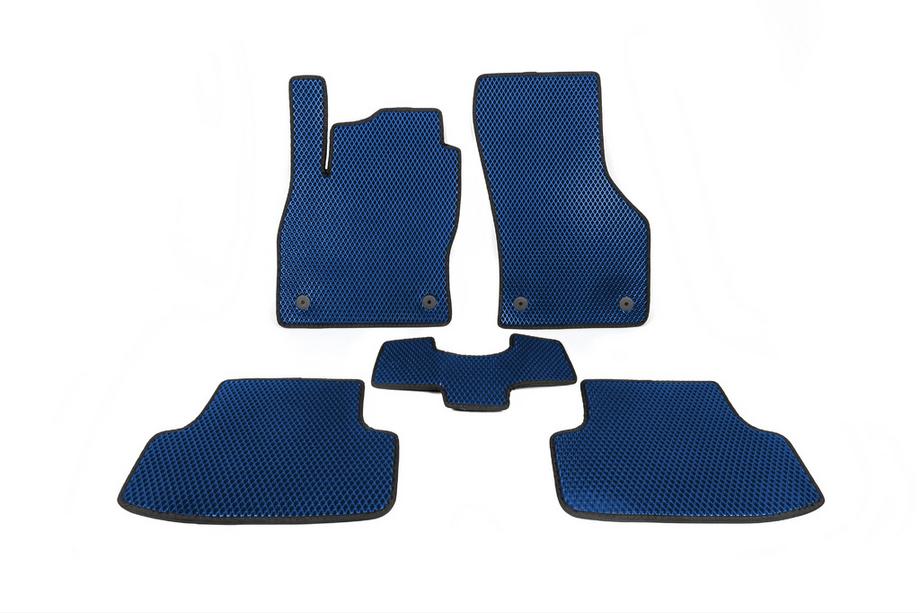 Volkswagen Golf 7/E-Golf 2012-2020 Alfombrillas EVA para Golf 7 (Azul) Image