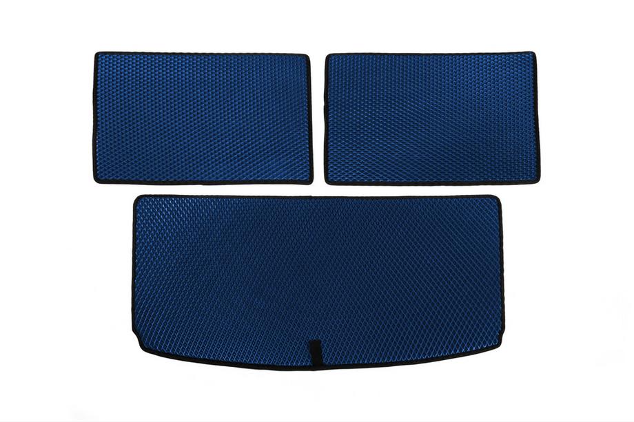 Volkswagen ID.6 2021- Alfombrilla de maletero EVA Azul Image