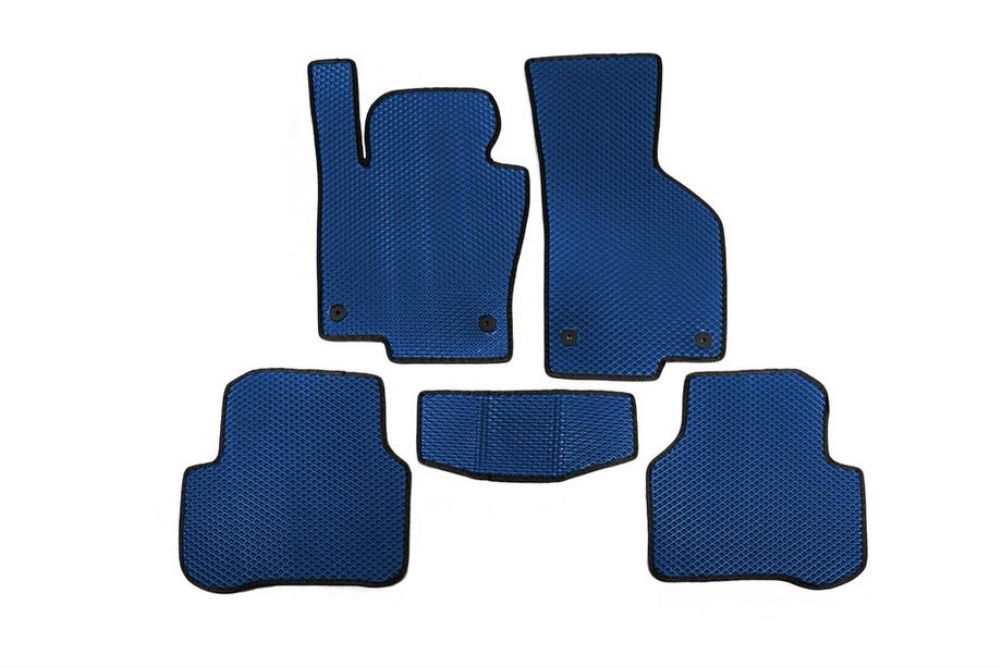 Volkswagen Passat B6 2006-2012 Alfombrillas EVA (Azul) Image