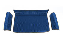Volkswagen Sharan 2010-2023 Alfombrilla de maletero inferior (EVA, Azul) foto 1