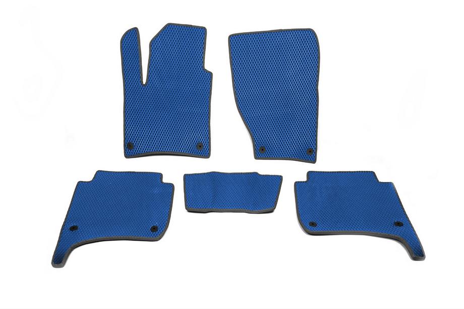 Volkswagen Touareg 2010-2018 Alfombrillas EVA (Azul) Image