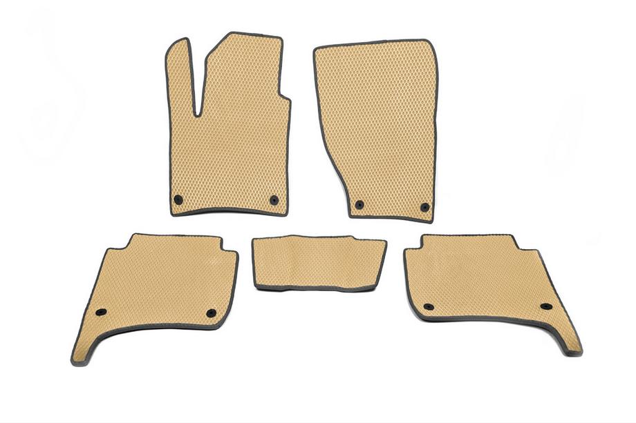 Volkswagen Touareg 2010-2018 Alfombrillas EVA (Beige) Image
