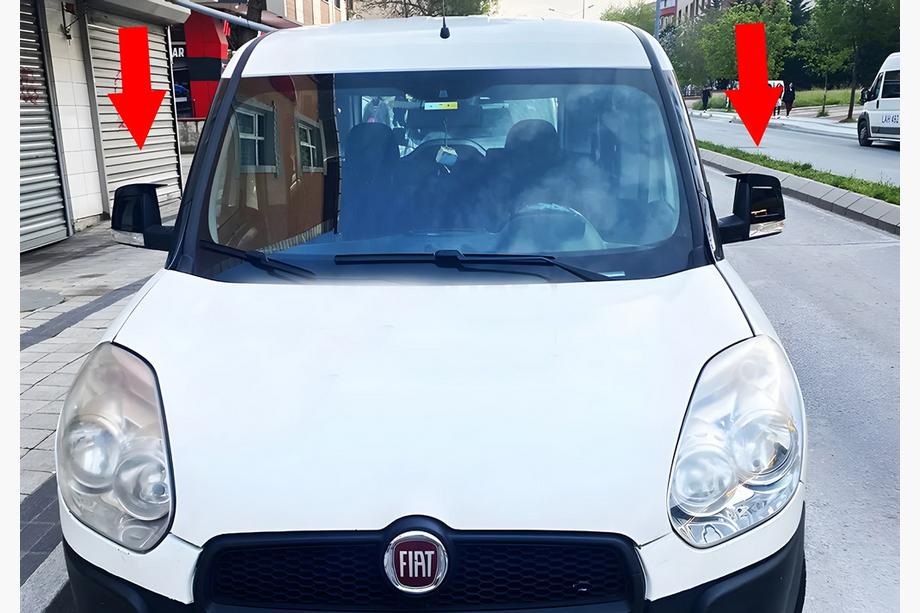 Fiat Doblo II 2010-2022 Cubiertas de Espejos BMW-Style (2 uds) Image