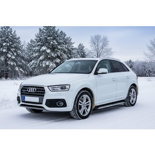 Estribos Laterales Shining V1 (2 uds., Aluminio) Audi Q3 2011-2019 foto 1