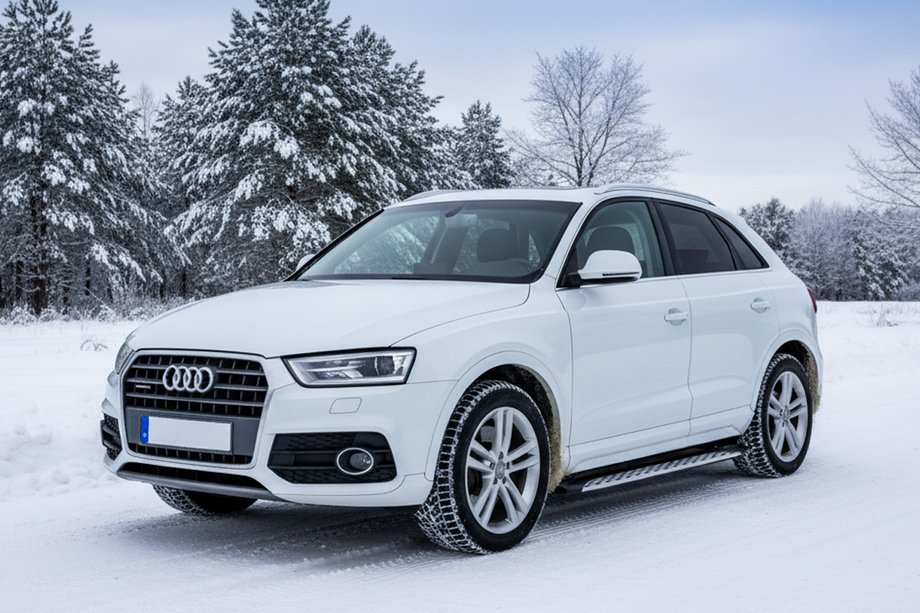 Audi Q3 2011-2019 Estribos Laterales Shining V1 (2 uds., Aluminio) Foto 1