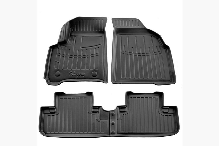 Chevrolet Tacuma/Rezzo 2000-2008 Alfombrillas de goma Stingray 3D (5 uds, poliuretano) Image