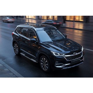 Estribos Laterales Tayga V2 (2 uds., Aluminio) Chery Tiggo 7 2020- foto 1