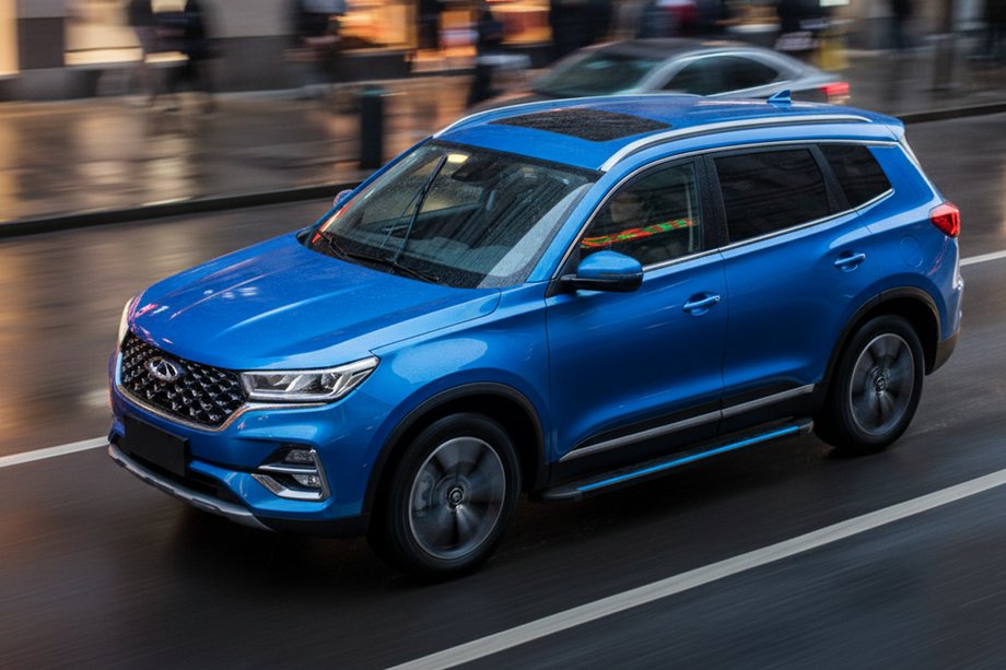 Chery Tiggo 7 2020- Estribos Laterales Maya Blue (2 uds., Aluminio) Image