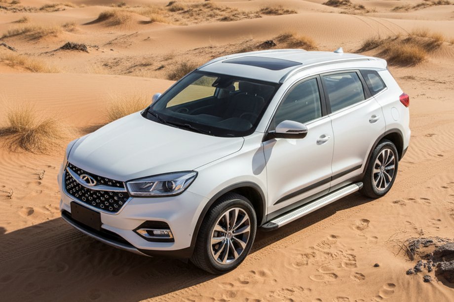 Chery Tiggo 8 2017- Estribos Laterales Maya V2 (2 uds., Aluminio) Image