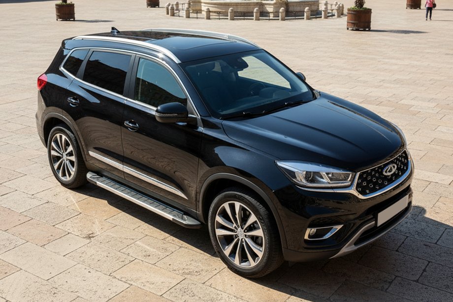 Chery Tiggo 8 2017- Estribos Laterales RedLine V1 (2 uds., Aluminio) Image
